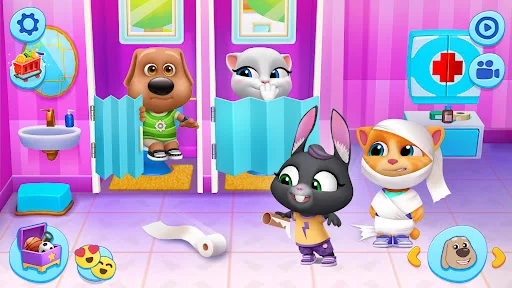 My Talking Tom Friends डाउनलोड करें – बच्चों के लिए मजेदार गेम - Screenshot 13