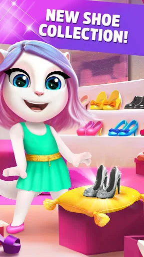 My Talking Angela डाउनलोड करें – बच्चों और बड़ों के लिए प्यारा वर्चुअल पेट गेम - Screenshot 7