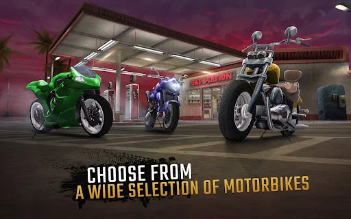 Moto Rider GO: Highway Traffic डाउनलोड करें – बेस्ट बाइक रेसिंग गेम - Screenshot 17