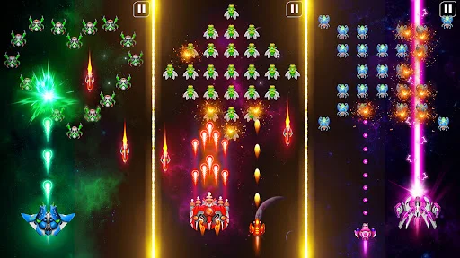 Space shooter – Galaxy attack डाउनलोड करें – क्लासिक आर्केड गेम - Screenshot 28