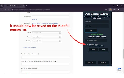 Easy Custom Autofill डाउनलोड करें – बार-बार टाइप करने से छुटकारा पाएं - Screenshot 2