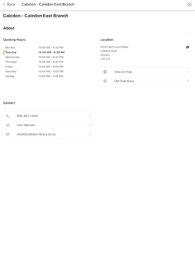 CPL Mobile ऐप डाउनलोड करें – Caledon Public Library एक्सेस करें - Screenshot 18