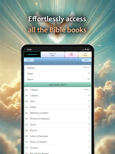 Jubilees, Jasher, Enoch, Bible डाउनलोड करें – संपूर्ण बाइबिल अध्ययन - Screenshot 13