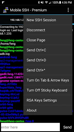 Mobile SSH Premium डाउनलोड करें – सुरक्षित SSH और RSA ऑथेंटिकेशन - Screenshot 17