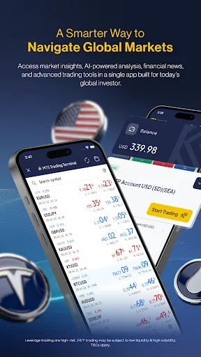 KCM Trade App डाउनलोड करें – फॉरेक्स, स्टॉक और गोल्ड में ट्रेड करें - Screenshot 1