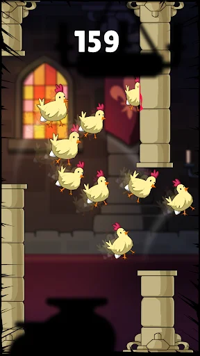 Fap Fap Chicken – Tsunami डाउनलोड करें – रोमांचक आर्केड गेम - Screenshot 2