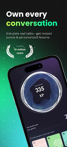 CharmXP डाउनलोड करें – AI के साथ अपनी बातचीत कौशल में सुधार करें - Screenshot 13