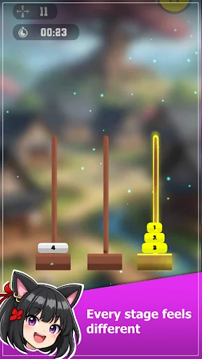 Hanoi Trial: Puzzle Decor डाउनलोड करें – मज़ेदार पहेली और होम डेकोर - Screenshot 18