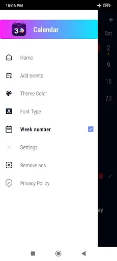 US Calendar 2026 डाउनलोड करें – छुट्टियां और रिमाइंडर के साथ - Screenshot 2