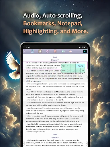 Jubilees, Jasher, Enoch, Bible डाउनलोड करें – संपूर्ण बाइबिल अध्ययन - Screenshot 7