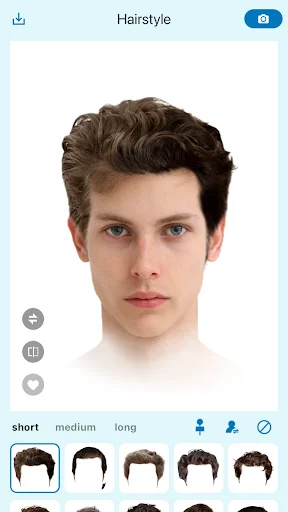 Hairstyle Try On – AI Haircut डाउनलोड करें – अपना हेयरस्टाइल बदलें - Screenshot 15