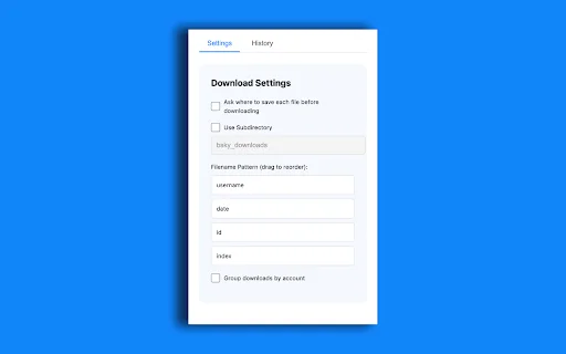 Bluesky Media Downloader डाउनलोड करें – Bluesky से फोटो और वीडियो सेव करें - Screenshot 2