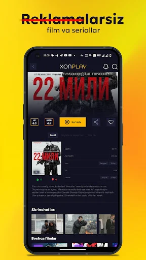 XonPlay डाउनलोड करें – उज़्बेक फिल्मों और सीरियल्स का नया अनुभव - Screenshot 10