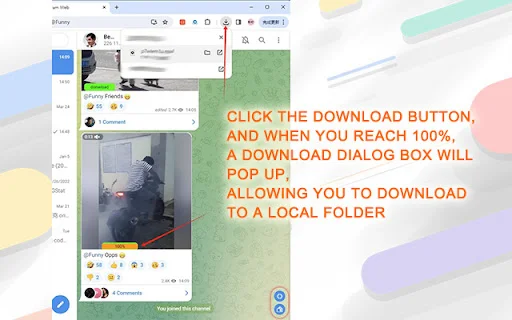 Telegram Downloader – Telegram से Video और Photo डाउनलोड करें - Screenshot 2