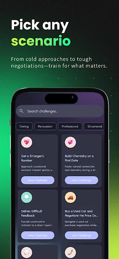 CharmXP डाउनलोड करें – AI के साथ अपनी बातचीत कौशल में सुधार करें - Screenshot 3