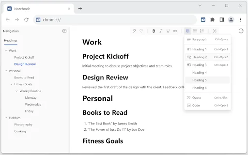 Notes – Quick Tab Notepad डाउनलोड करें – सर्वश्रेष्ठ नोट-टेकिंग टूल - Screenshot 2