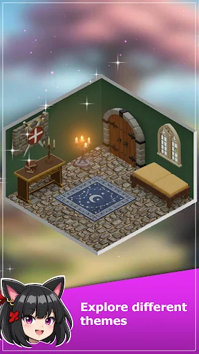 Hanoi Trial: Puzzle Decor डाउनलोड करें – मज़ेदार पहेली और होम डेकोर - Screenshot 2