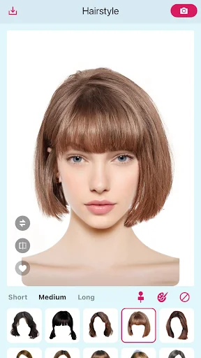 Hairstyle Try On – AI Haircut डाउनलोड करें – अपना हेयरस्टाइल बदलें - Screenshot 7