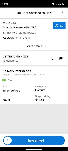 Delivery Yes – Entregador डाउनलोड करें: मोटरसाइकिल ड्राइवरों के लिए सुरक्षित और तेज़ - Screenshot 4