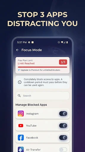Freeze – App Lock & Blocker डाउनलोड करें – ध्यान केंद्रित करें और समय बचाएं - Screenshot 3