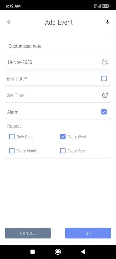 US Calendar 2026 डाउनलोड करें – छुट्टियां और रिमाइंडर के साथ - Screenshot 3