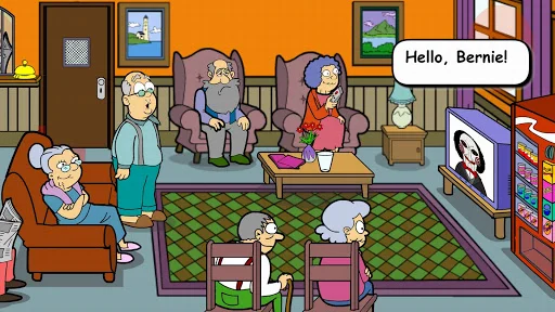 Grandpa Brickson Saw Trap डाउनलोड करें – मजेदार पहेली गेम - Screenshot 1