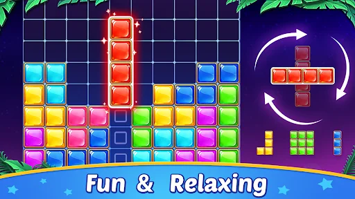 Block Puzzle डाउनलोड करें – क्लासिक और नशे की लत पहेली गेम - Screenshot 3
