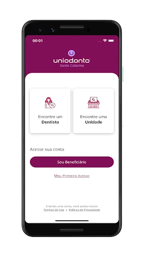 Uniodonto SC Beneficiário डाउनलोड करें – दंत चिकित्सा समाधान - Screenshot 1