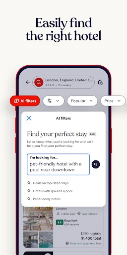 Hotels.com ऐप डाउनलोड करें – सस्ते होटल और ट्रैवल डील्स पाएं - Screenshot 3