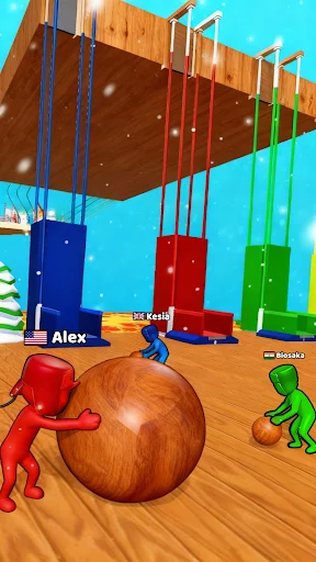 Snow Race 3D डाउनलोड करें – मजेदार स्नोबॉल रेसिंग गेम का आनंद लें - Screenshot 21