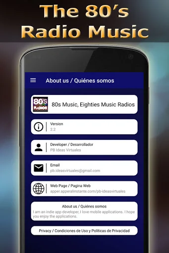 80s Music Radios डाउनलोड करें – सर्वश्रेष्ठ 80 के दशक के गाने - Screenshot 4