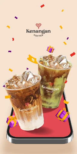 Kenangan Coffee App डाउनलोड करें – बेहतरीन कॉफी, कोई लाइन नहीं! - Screenshot 1