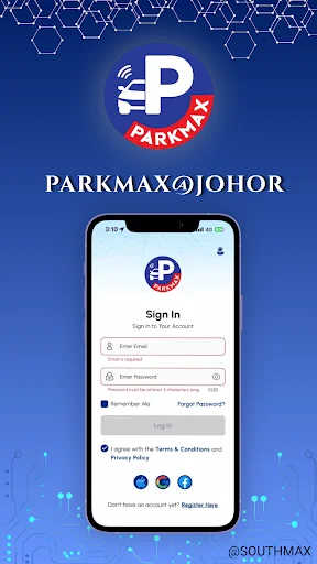 Parkmax @ JOHOR डाउनलोड करें – जोहोर पार्किंग ऐप नवीनतम संस्करण - Screenshot 1