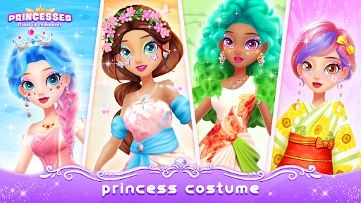 Girl Game: Princess Makeup डाउनलोड करें – मेकअप और फैशन गेम - Screenshot 1
