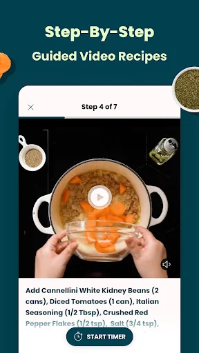 SideChef ऐप डाउनलोड करें – रेसिपी और मील प्लान के साथ खाना बनाना सीखें - Screenshot 8