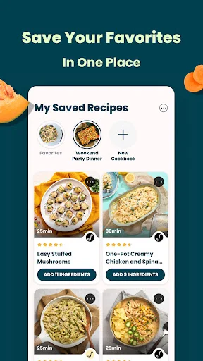 SideChef ऐप डाउनलोड करें – रेसिपी और मील प्लान के साथ खाना बनाना सीखें - Screenshot 23