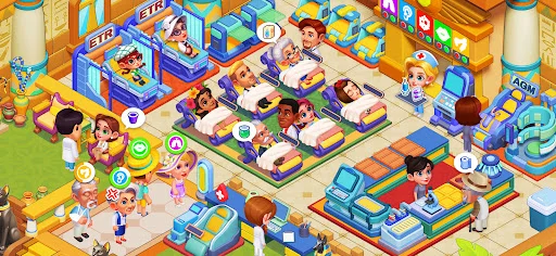 Hospital Madness: Clinic Games डाउनलोड करें – अपना क्लिनिक बनाएं - Screenshot 23