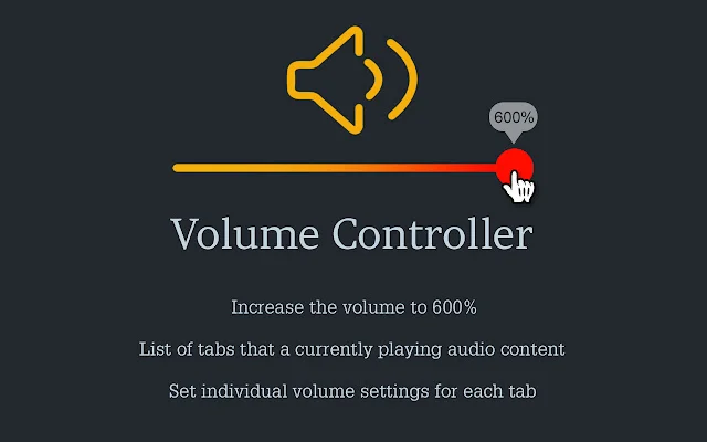 Volume Controller डाउनलोड करें – ब्राउज़र के लिए बेस्ट ऑडियो बूस्टर - Screenshot 3