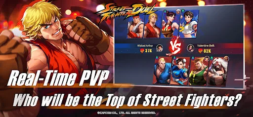 Street Fighter Duel डाउनलोड करें – बेहतरीन Idle RPG गेम का आनंद लें - Screenshot 4