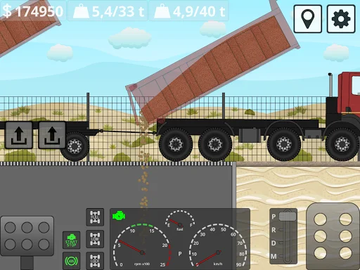 Mini Trucker APK डाउनलोड करें – बेहतरीन 2D ट्रक सिम्युलेटर गेम - Screenshot 22