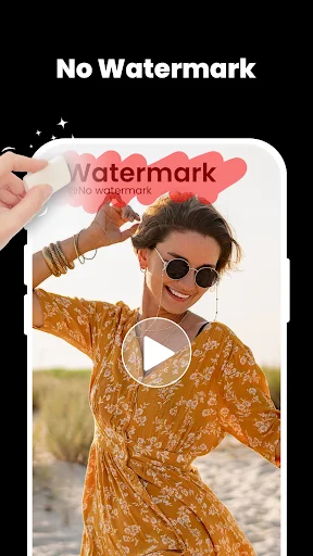 Video Saver & Watermark Eraser डाउनलोड करें – बिना वॉटरमार्क वीडियो - Screenshot 1
