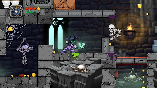 Magic Rampage डाउनलोड करें – एक्शन से भरपूर RPG प्लेटफ़ॉर्मर गेम - Screenshot 9