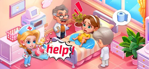 Hospital Madness: Clinic Games डाउनलोड करें – अपना क्लिनिक बनाएं - Screenshot 19