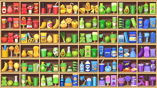 Goods Ready डाउनलोड करें – सर्वश्रेष्ठ 3D सॉर्ट और मैच पहेली गेम - Screenshot 6