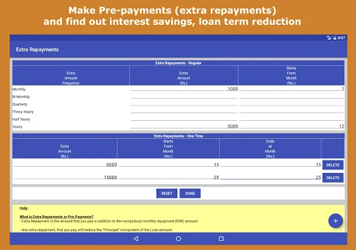 Financial Calculator India डाउनलोड करें – EMI, SIP और टैक्स कैलकुलेटर - Screenshot 18