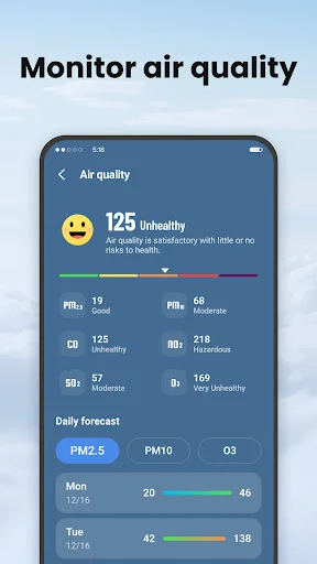 Local Weather: Live Forecast डाउनलोड करें – सटीक मौसम अपडेट - Screenshot 7