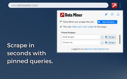 Data Scraper डाउनलोड करें – वेब से डेटा एक्सट्रैक्ट करें - Screenshot 3