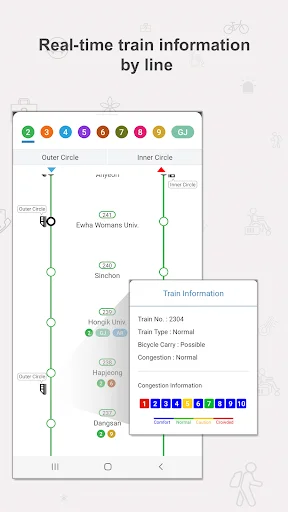 Seoul Subway – Official डाउनलोड करें – सियोल मेट्रो गाइड - Screenshot 10