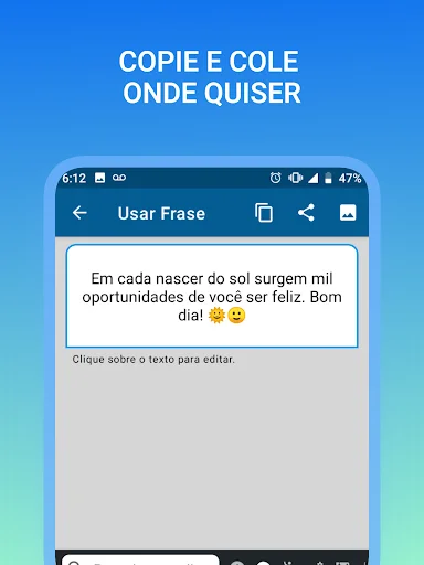 Frases para Status e WhatsApp डाउनलोड करें – बेहतरीन स्टेटस के लिए - Screenshot 13