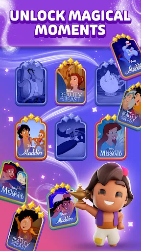 Disney Magic Match 3D डाउनलोड करें – डिज्नी पहेलियाँ हल करें - Screenshot 8
